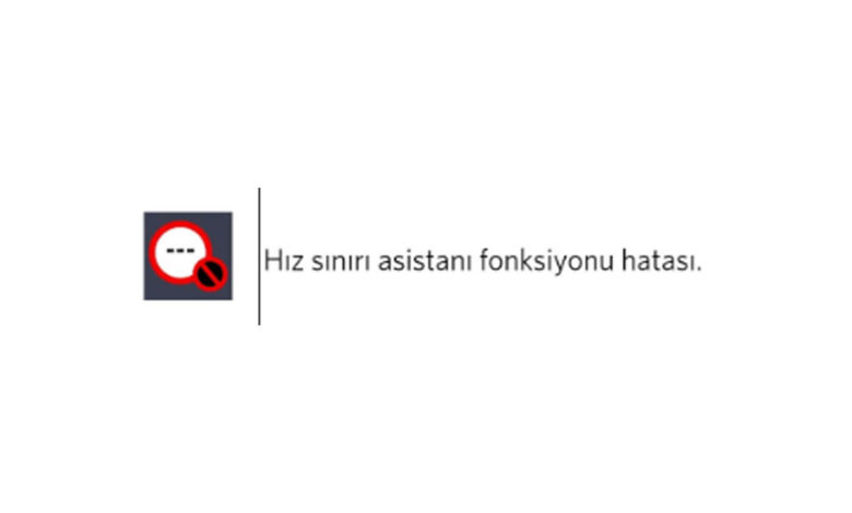 Togg T10X Hız Sınırı Asistanı Fonksiyonu Hatası Neden Olur?